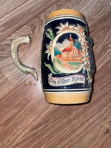 Pot bière grès - pot, vintage