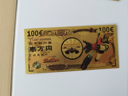Billet goldorak collector - billet, or