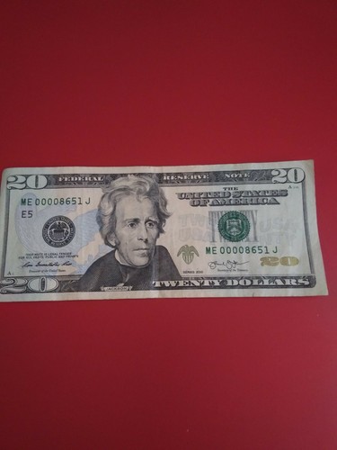 Dollar bill unique rare - us,