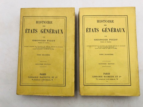 Georges picot histoire des - picot,