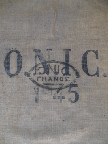 Ancien sac toile jute - toile, de