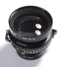 OBJECTIF GRAND FORMAT FUJI FUJINON W 5,6/210mm COPAL  1 PORTRAIT LENS 4x5 - 5x7