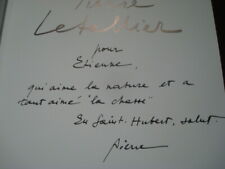 Pierre LETELLIER Premier bestiaire 1993 E.O. Envoi
