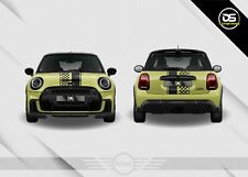 Bandes sticker capot damier