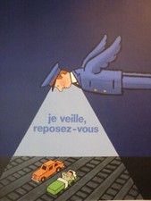 Affiche Savignac SNCF Je