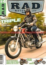 RAD MAGAZINE  4 TRIUMPH TRIDENT T150 X75 BSA ROCKET 3 TRITON Drag KAWASAKI H2
