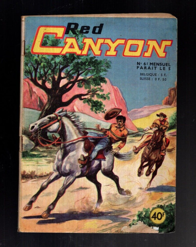 Red canyon artima 1959 - n°61.,