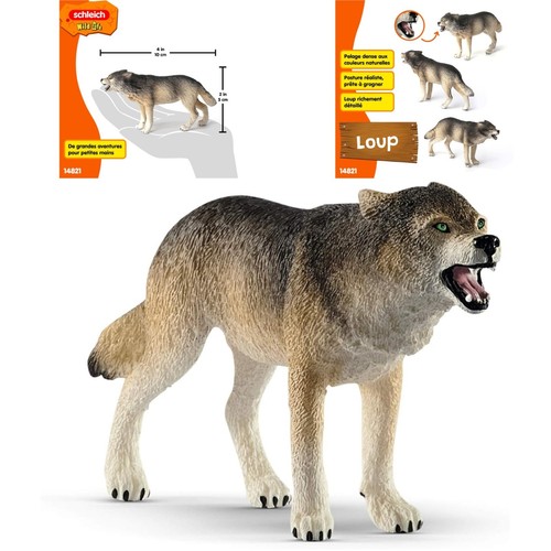 Schleich loup 14821 figurine - loup,