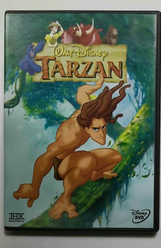 Dvd walt disney tarzan - dvd, en