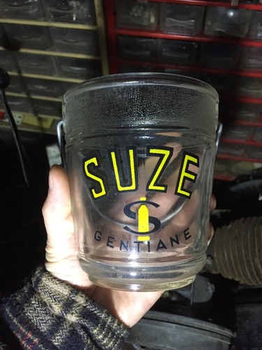 Ancien petit seau glace suze - seau, a