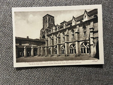 CPA LA CHAISE DIEU ÉGLISE ABBATIALE INTÉRIEUR DU CLOÎTRE