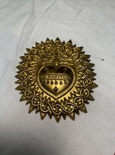 Ex-voto XIXème. Cœur Ardent