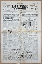 Le CANARD ENCHAINE numéro