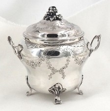 Bordeaux, sucrier argent massif XVIII, Joseph Roger, reçu en 1778, excellen état