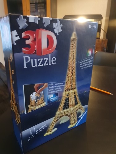 Puzzle tour eiffel - puzzle, 3d