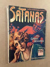 Gabriel Bernard - Satanas - Ferenczi 1923 - Avec envoi - BE