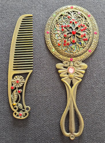Ensemble miroir main - miroir, et