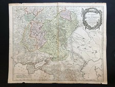 041 Antique Original 1752 map