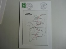 841-CARTE IMPRIMERIE DES TIMBRES FRANCE 1° JOUR  4 CARTES (LIEU TOURISTIQUE)