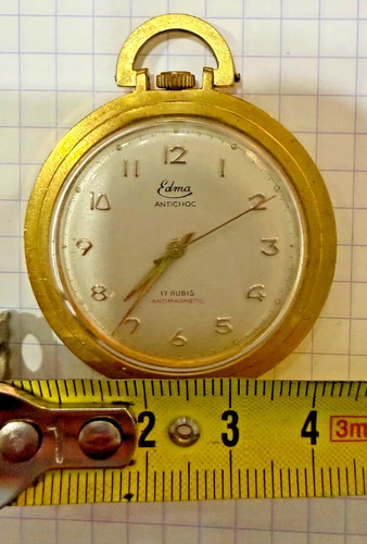 Montre poche ancienne edma - poche,