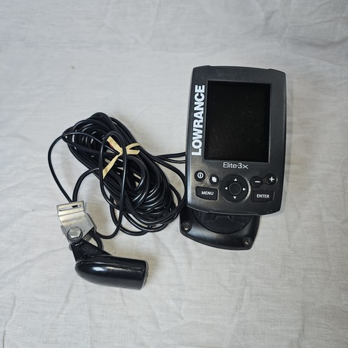 Lowrance elite fishfinder - lowrance, elite-3x