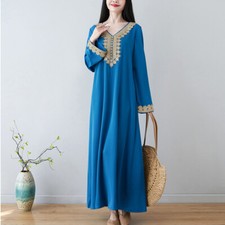Femme Ethnique Robe Maxi Arabe