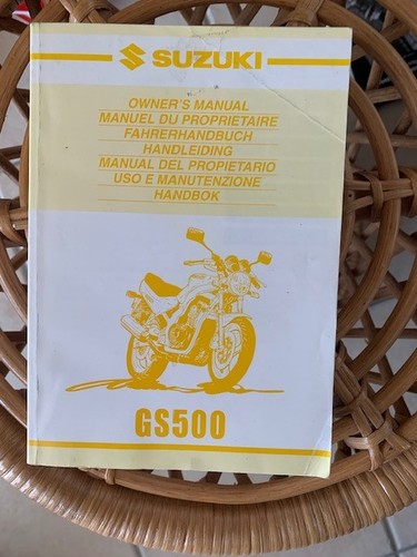 Suzuki gs500 manuel français - suzuki,