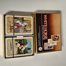 Cartes À Jouer Whitehorse Patience Autriche Cheval Blanc