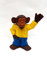 Jouet figurine pub omo lessive singe chimpanzé PVC non articulé Publicité