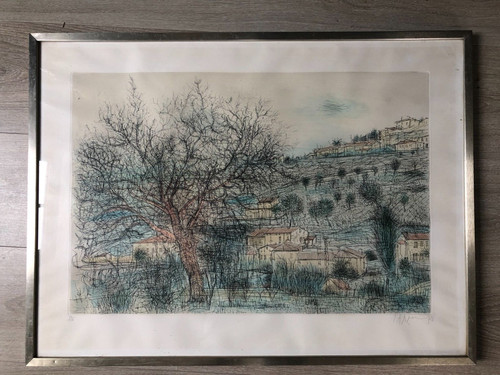 Grand cadre lithographie - grand,
