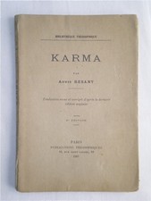 KARMA PAR ANNIE BESANT 1907