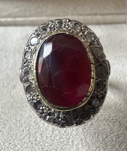 Bague style ancien argent - bague,