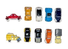 Série complète de 10 fèves