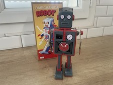Robot « Mechanical Robot » Jouet Mécanique En Tôle Avec Sa Clé 