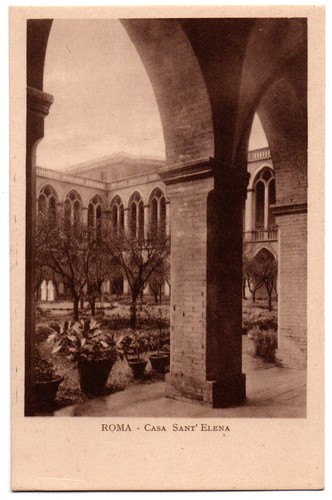 Cpa italie roma casa - italie,