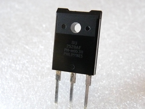 Philips bu2520af transistor - 1x,