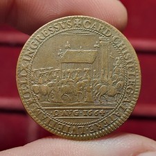 #111-5 ~ Token / Jeton - Entrée du Légat à Paris 1664 - F.3410