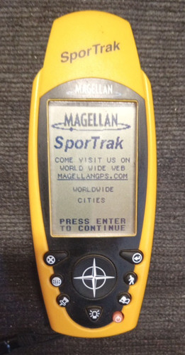 Magellan sportrak handheld gps - magellan,