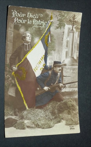 Cpa carte postale guerre - carte, 14-18