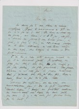 Henri STRENTZ RARE 2 POEMES AUTOGRAPHES et une LETTRE AUTOGRAPHE SIGNEE