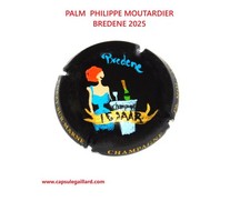 NEWS -Capsule de champagne PALM - PHILIPPE MOUTARDIER (Bredene 2025)