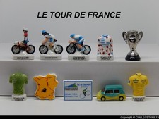 DVO8 SERIE COMPLETE DE FEVES LE TOUR DE FRANCE  - MAT ET BRILLANT