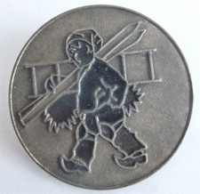 WW2-METAL léger peint CJF 10 CHARTREUSE Gr 9 MARFAY - CHANTIERS de JEUNESSE