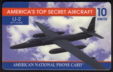 Carte Téléphonique U-2 Espion - L'Avion Top Secret D'Amérique