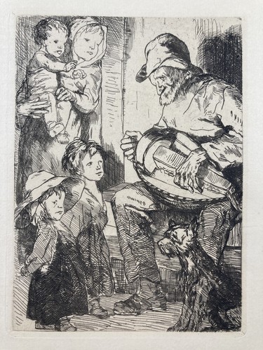 Gravure bernard naudin eau - gravure,