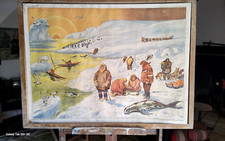 Ancienne Affiche géographie