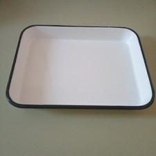 ancien Grand PLAT à FOUR tole