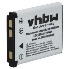 Batterie pour Nikon Coolpix S700 S600 S570 S510 S5100 S60 S500 S520 660mAh 3,7V