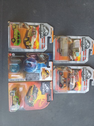Jurassic world matchbox - jurassic,