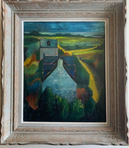 Agostini tableau huile toile